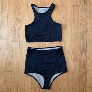 Kortni Jean Black swimsuit